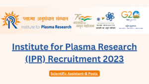 IPR Recruitment 2023