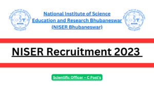 NISER Recruitment 2023