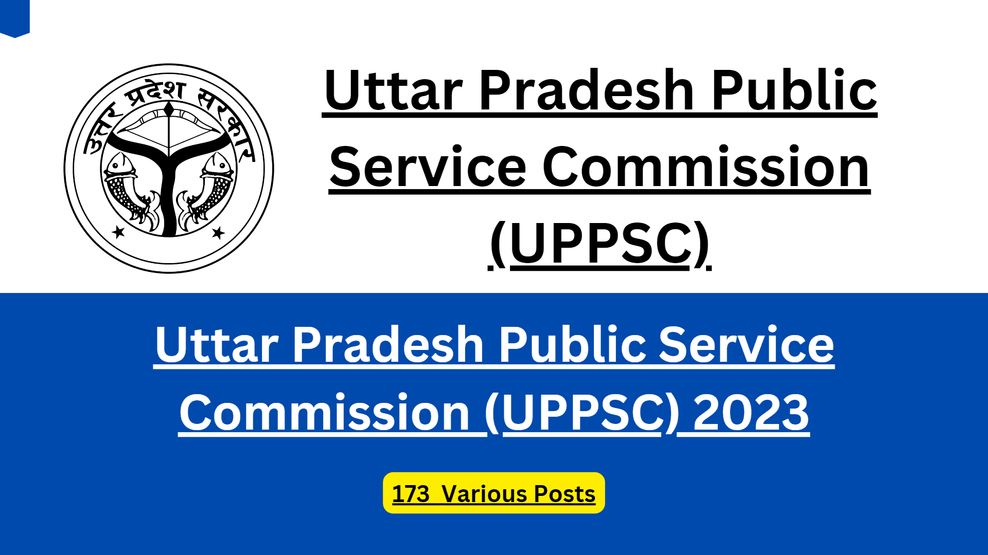 UPPSC Pre 2023 Online Form For 173 Posts - DS Helping Forever