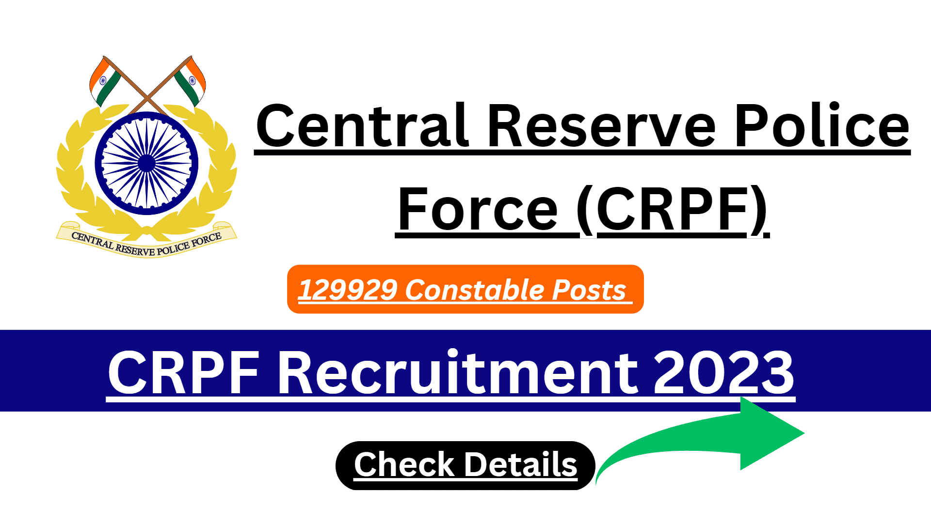 CRPF Constable Vacancy,CRPF Sport Quota Recruitment 2024 सीआरपीएफ कांस्टेबल  भर्ती के लिए नोटिफिकेशन एवं आवेदन