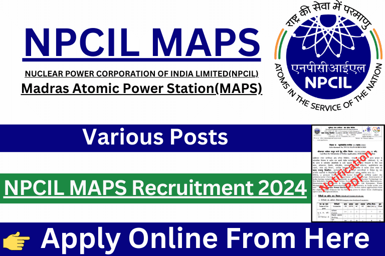 Madras Atomic Power Station Recruitment 2023
