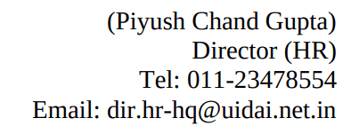 UIDAI Recruitment 2024 Helpline