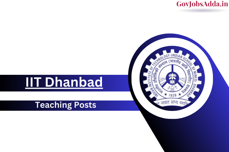 IIT Dhanbad Faculty Recruitment 2024