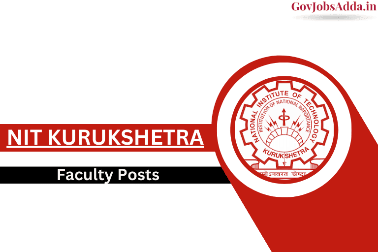Recruitment of Various Faculty Positions at NIT KURUKSHETRA