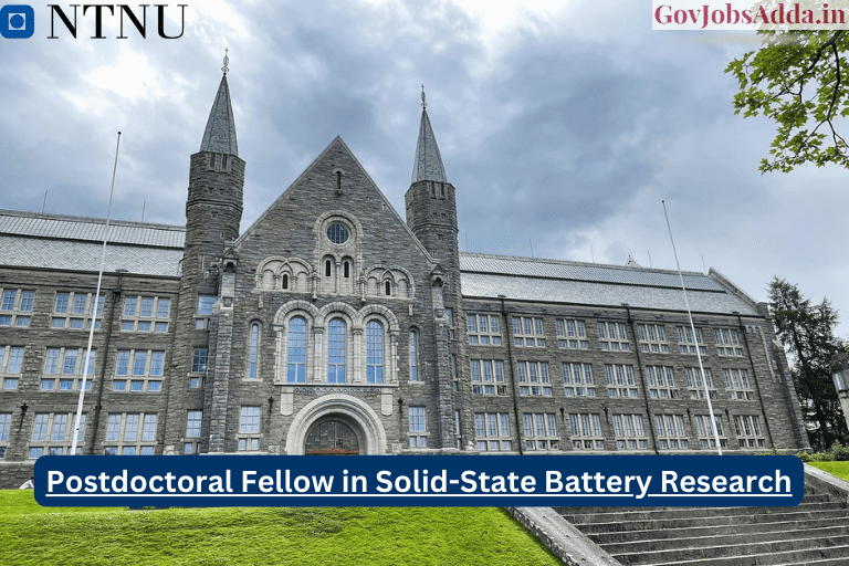Postdoctoral Fellow in Solid-State Battery Research