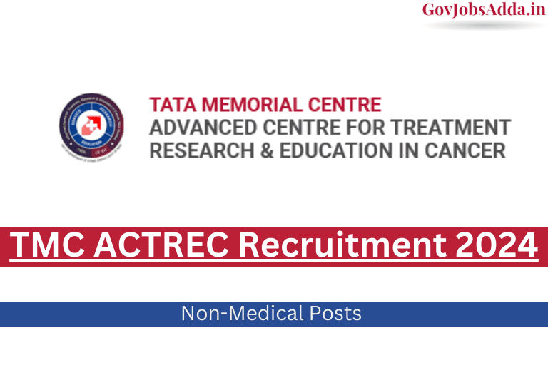 TMC ACTREC Recruitment 2024