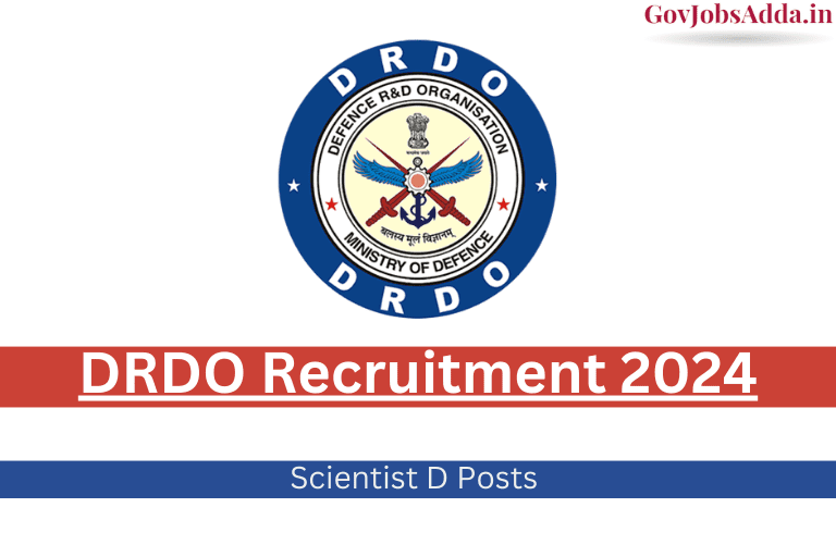 DRDO Scientist D Recruitment 2024